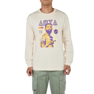 Anta KAI Long-Sleeve Tee White - Férfi - Rövid ujjú póló Anta - Fehér - 872521402-1 - Méret: M
